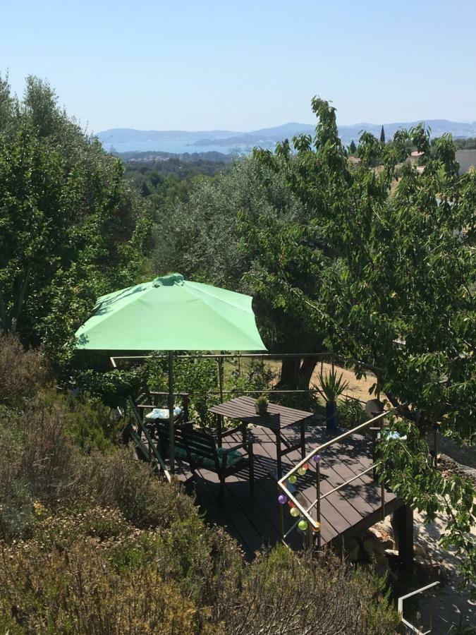 Les Terrasses Sur Mer Ollioules Bagian luar foto